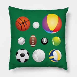 Sport Balls Pillow