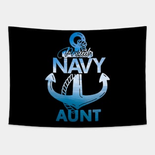 proud navy aunt  lover s veterans day Tapestry