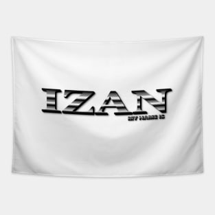 IZAN. MY NAME IS IZAN. SAMER BRASIL Tapestry