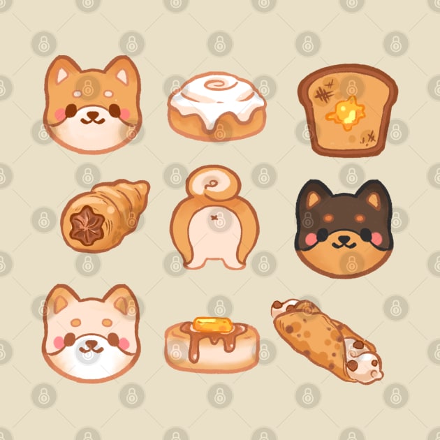 Shiba Buns by Stars&Sprinkles