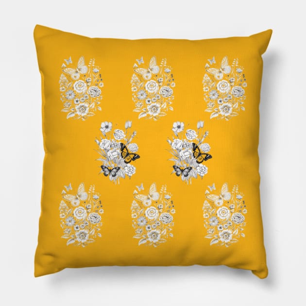 cute ornaments Pillow by FehuMarcinArt