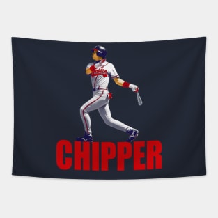 Atlanta Braves Legend Chipper Jones Tapestry