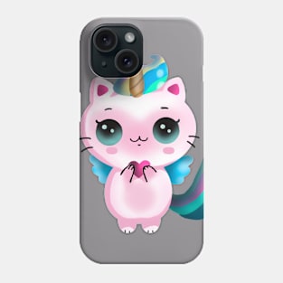 кот единорог Phone Case