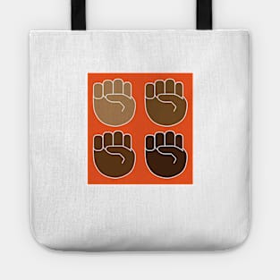 Fight the good fight-orange Tote