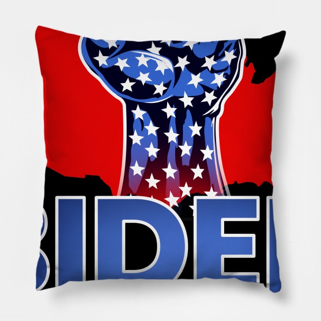 Biden Harris President 2020 Pillow by NerdShizzle