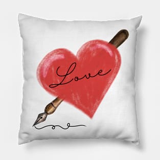 Written With Love Pillow