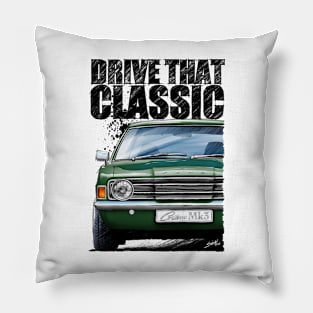 Drive that Classic Cortina mk3 Pillow