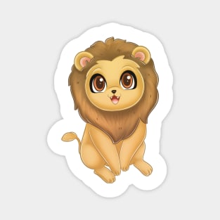 Cute Lion Magnet