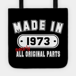 Made In 1973 Nearly All Original Parts Tote