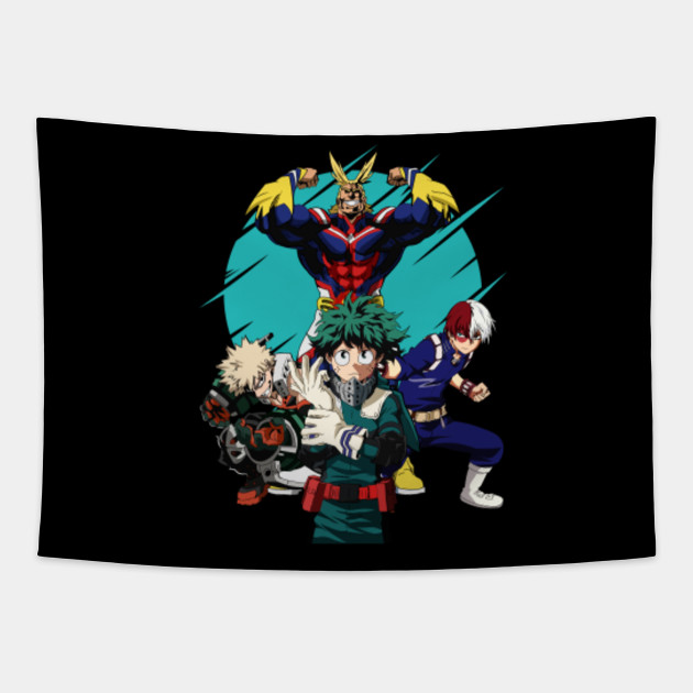 My Hero Academia Anime My Hero Academia Tapestry Teepublic 25 best anime traps characters. teepublic