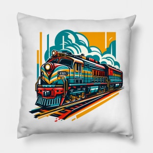 Diesel locomotive Pillow