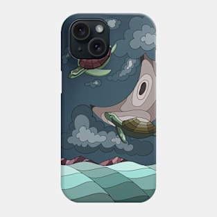 sky turtles Phone Case