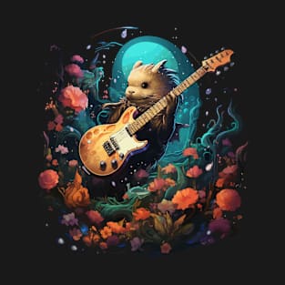 Narwhal Playing Guitar T-Shirt