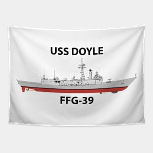 USS DOYLE - FFG-39 OHPERRY CLASS Tapestry