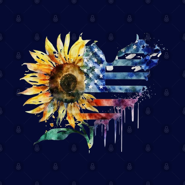 Sunflower 4th of July by ExprEssie