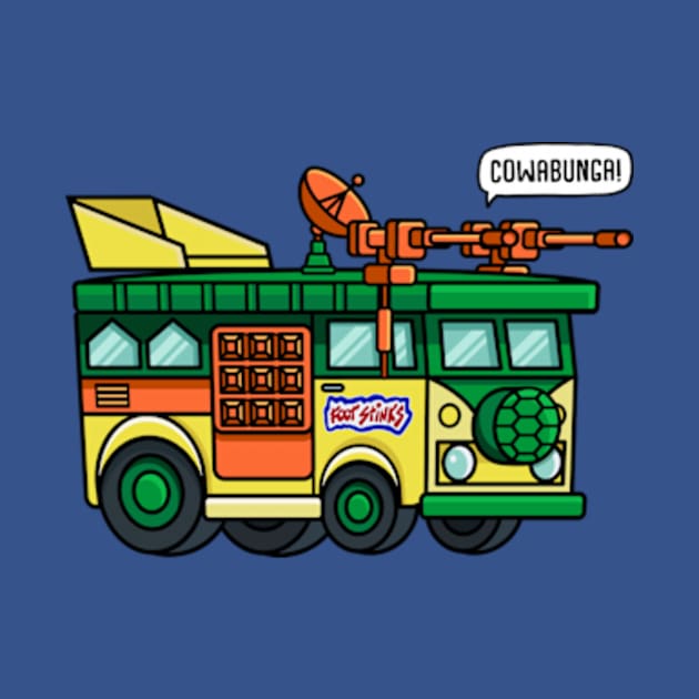 Turtle Van - Cowabunga! by JMADISON