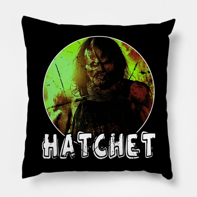 Gift Movies Present Hatchets Pillow by Super Face