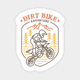 Dirt Bike 4 Magnet