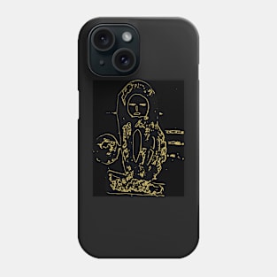 Black Sphinx. Phone Case