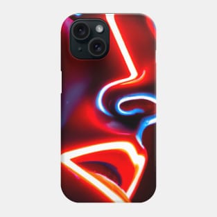 Neon Cyborg Phone Case