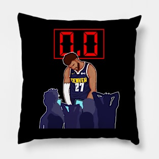 Jamal murray buzzer beater Pillow