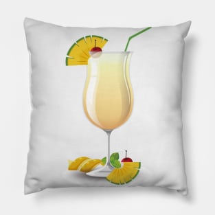 Coctel piña colada Pillow