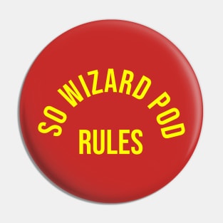 So Wizard Podcast Rules Pin