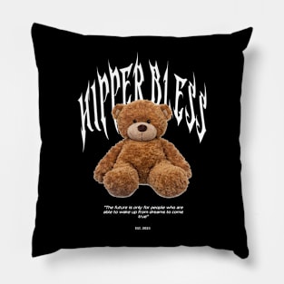 Hipperbless - Funny Bear Pillow