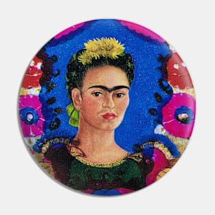 The Frame (painting) by Frida Kahlo Pin