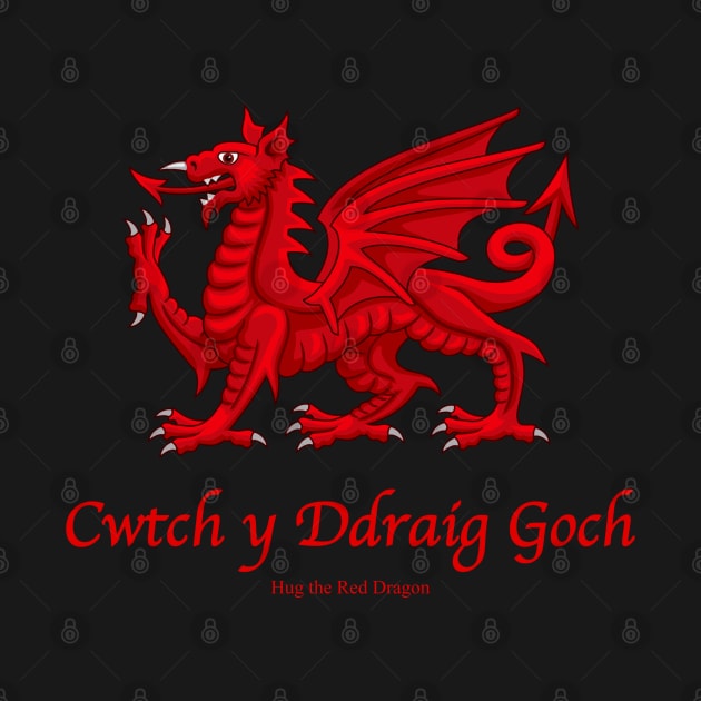 Cwtch y Ddraig Goch - Hug the Red Dragon by SteveHClark