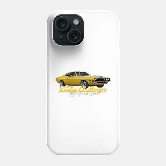 1970 Dodge Challenger RT Hardtop Coupe Phone Case by Gestalt Imagery