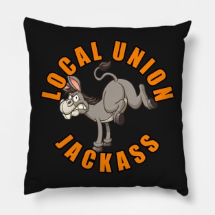 Local Union Jackass Pillow