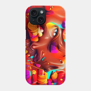 Colorful Chocolate Art Phone Case