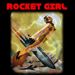 Rocket Girl Magnet