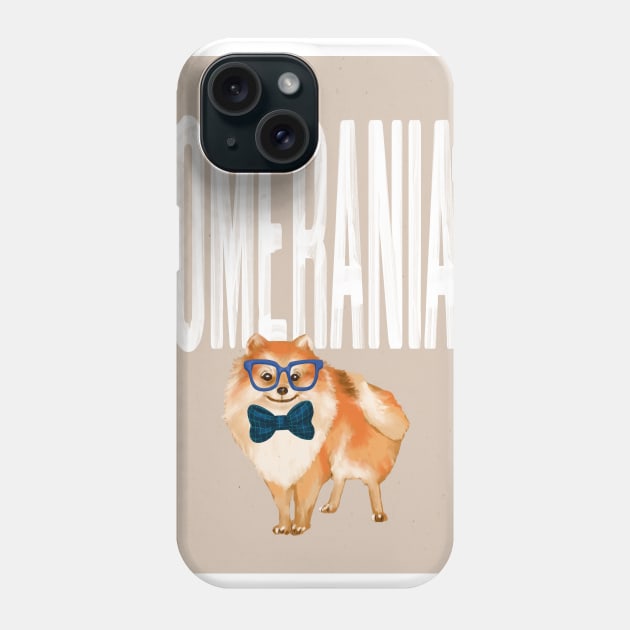 Pomeranian Dog Phone Case by Art Designs