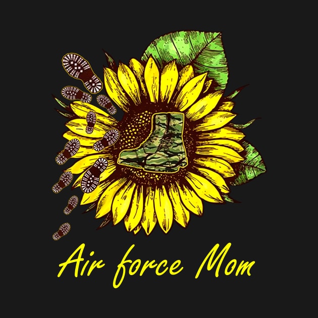 Sunflower Air Force Mom by gotravele store