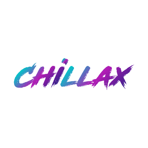 Chillax 90s Slang With 90s Colors by The90sMall