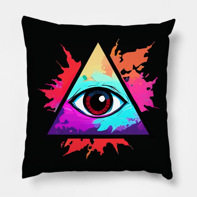 Eye of Providence Pillow by Da20