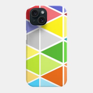 Colorful Seamless Triangle Pattern Phone Case