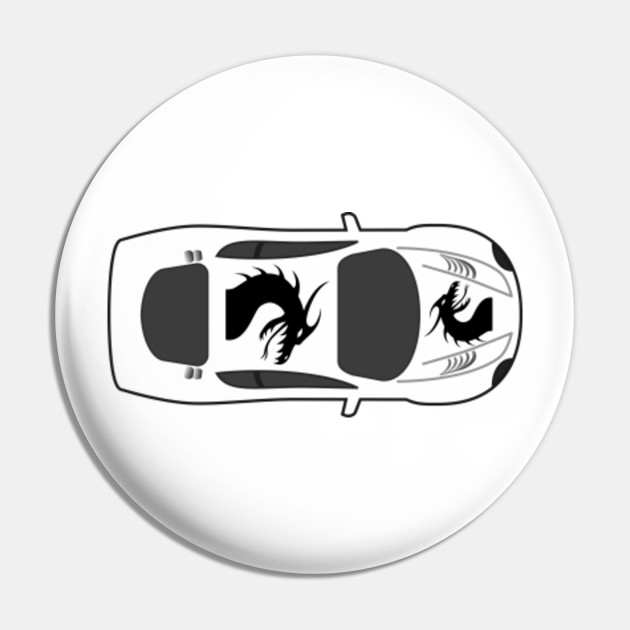 Limited Edition Exclusive Dragon Paint Job On Car Top View Dragon Paint Job On Car Top View Pin Teepublic De