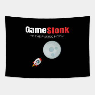 GameStonk to the Moon Tapestry