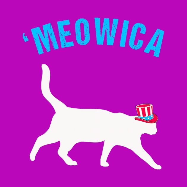 Funny 4th of July. The Cat Lovers America by vicentadarrick16372