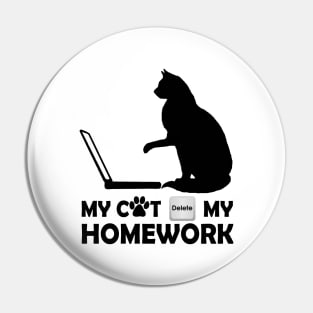 My Cat Deleted my Homework Pin