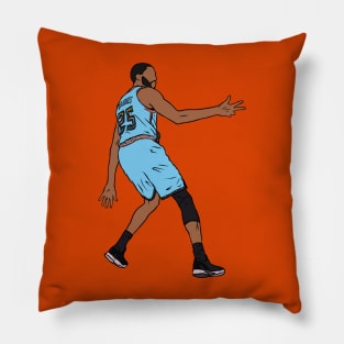 Mikal Bridges 3 Point Celebration Pillow