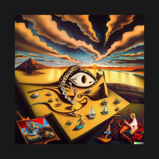 Salvador Dali The Eyes T-Shirt