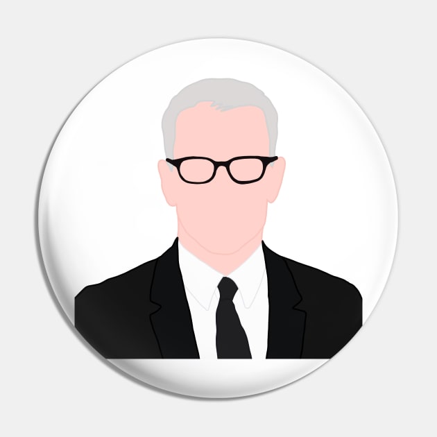 Anderson Cooper News Anchor Pin by GrellenDraws