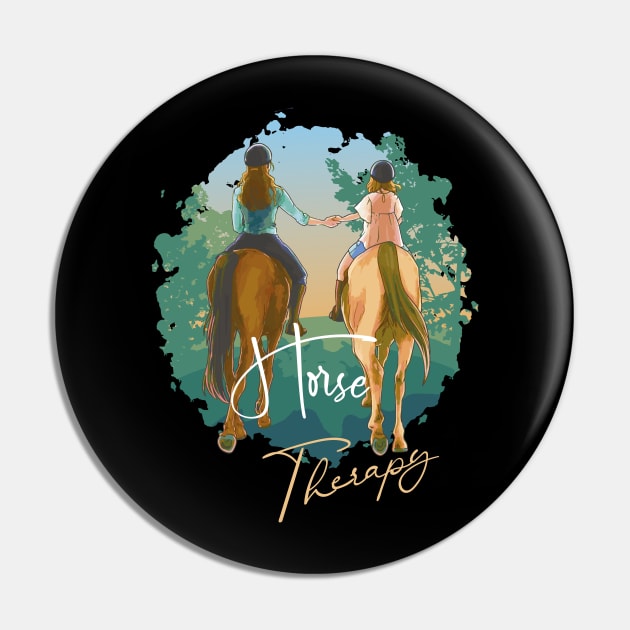 Horse Girl Pin by ArtRoute02