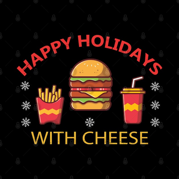 happy holidays with cheese 🧀 by Morad Rif