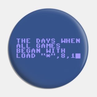 C64 Patient Loading Days Pin