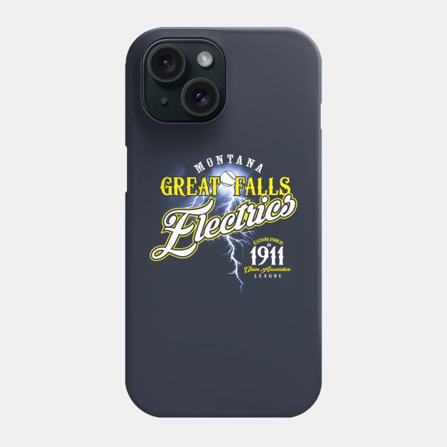 Great Falls Electrics Phone Case by MindsparkCreative